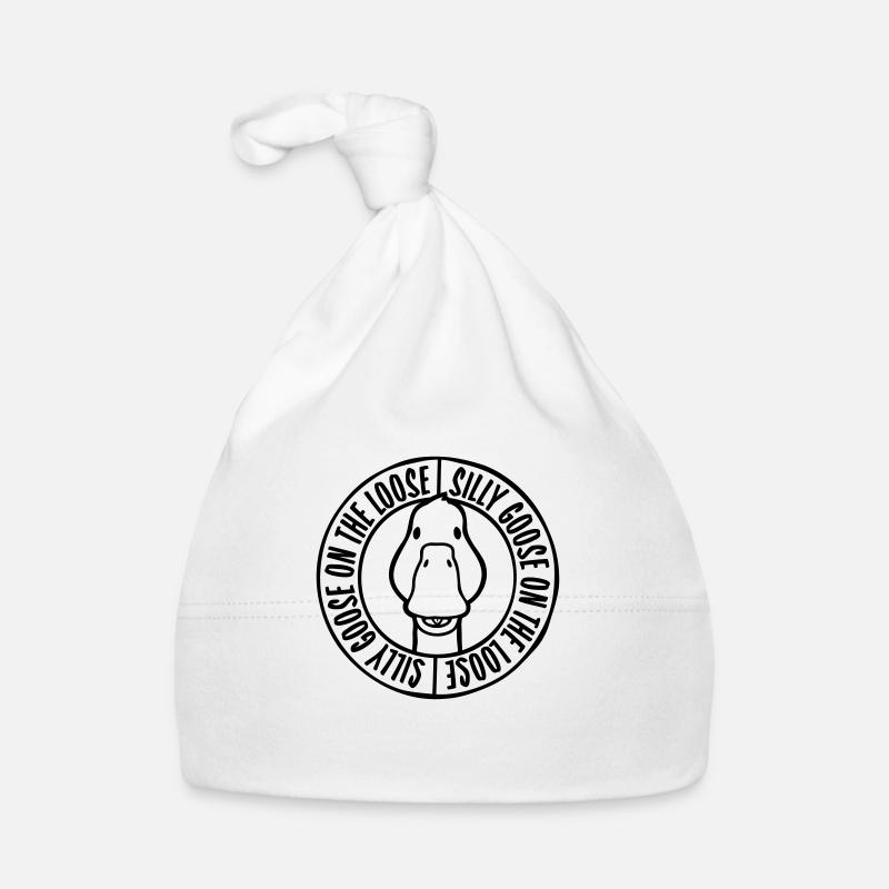 goose on the loose Organic Baby Cap