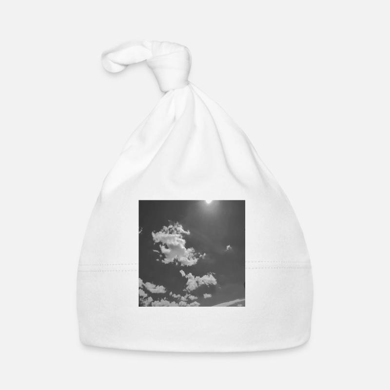 Clouds ByRino - Organic Baby Cap - white