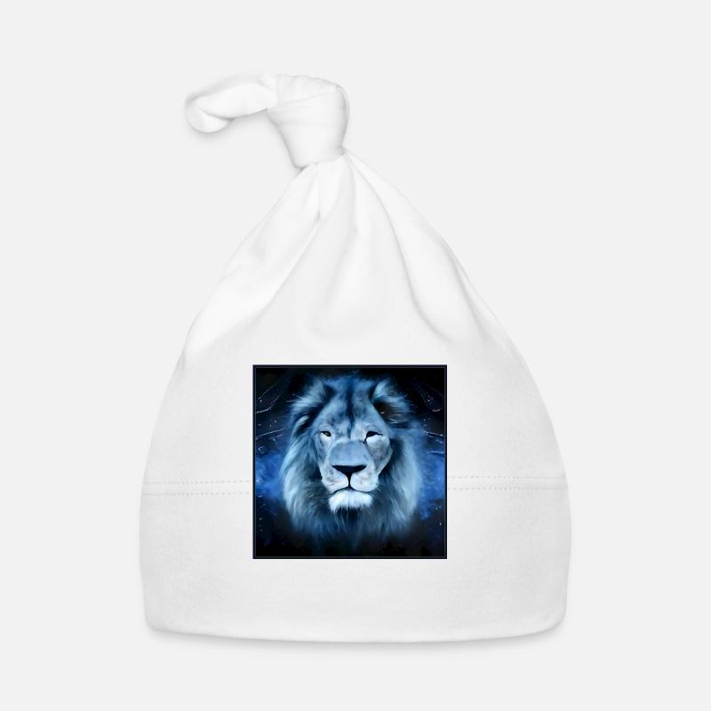 LION SURRÉALISTE 8 Bonnet bio Bébé