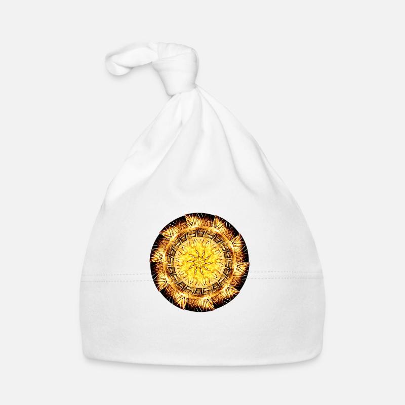 Mandala Baby Bio-Mütze