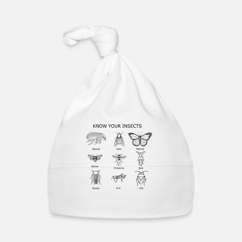 know your insects Organic Baby Cap