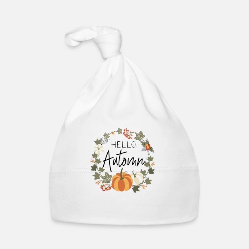 Hallo automn Baby Bio-Mütze