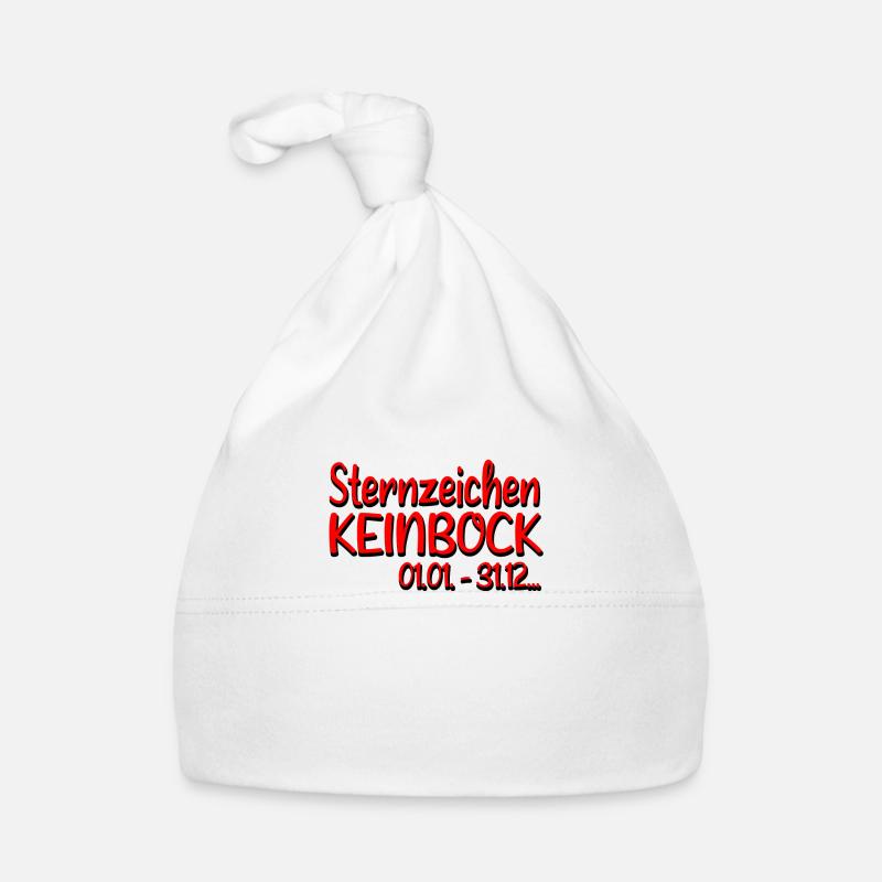 sternzeichen keinbock Baby Bio-Mütze