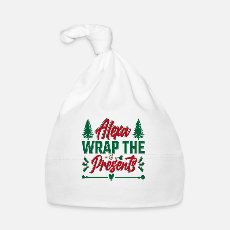 Alexa Wrap the Presents Organic Baby Cap