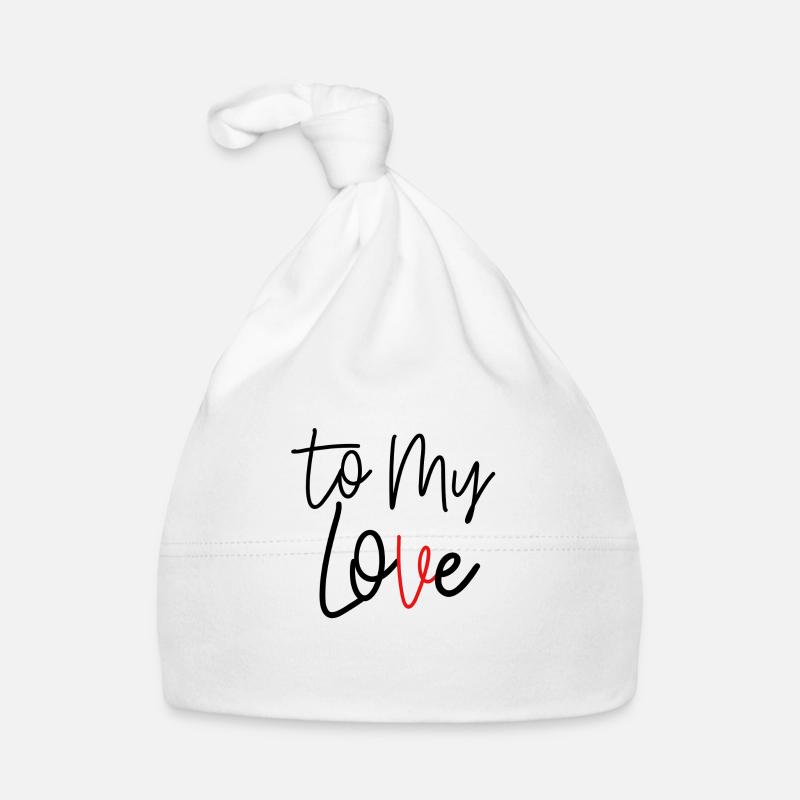 Je t'aime Bonnet bio Bébé