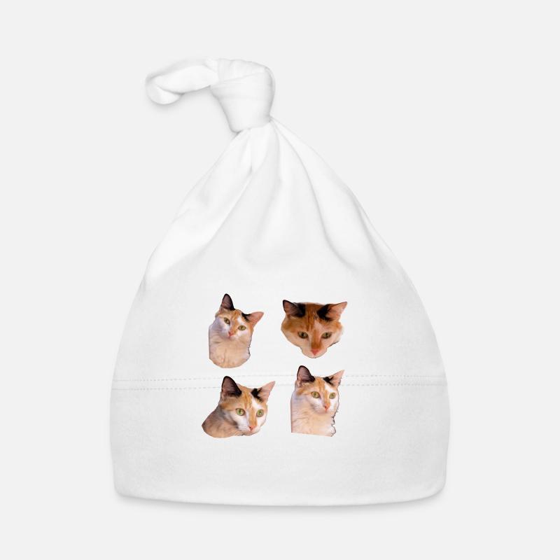 Kitties Katze Cool und süß Aufkleber Pack Baby Bio-Mütze