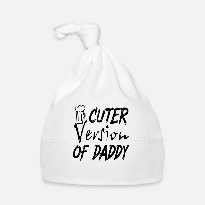 Cuter Version of Daddy Organic Baby Cap