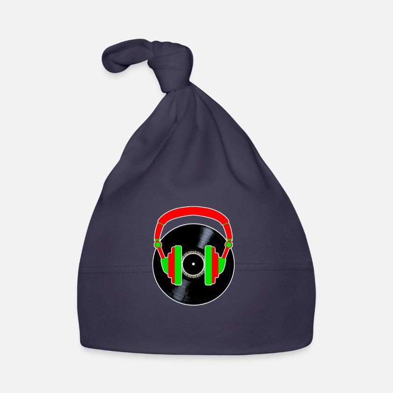 Paire d’écouteurs sur vinyle Bonnet bio Bébé