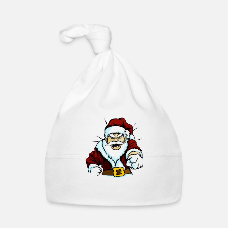 Weihnachtsmann Baby Bio-Mütze