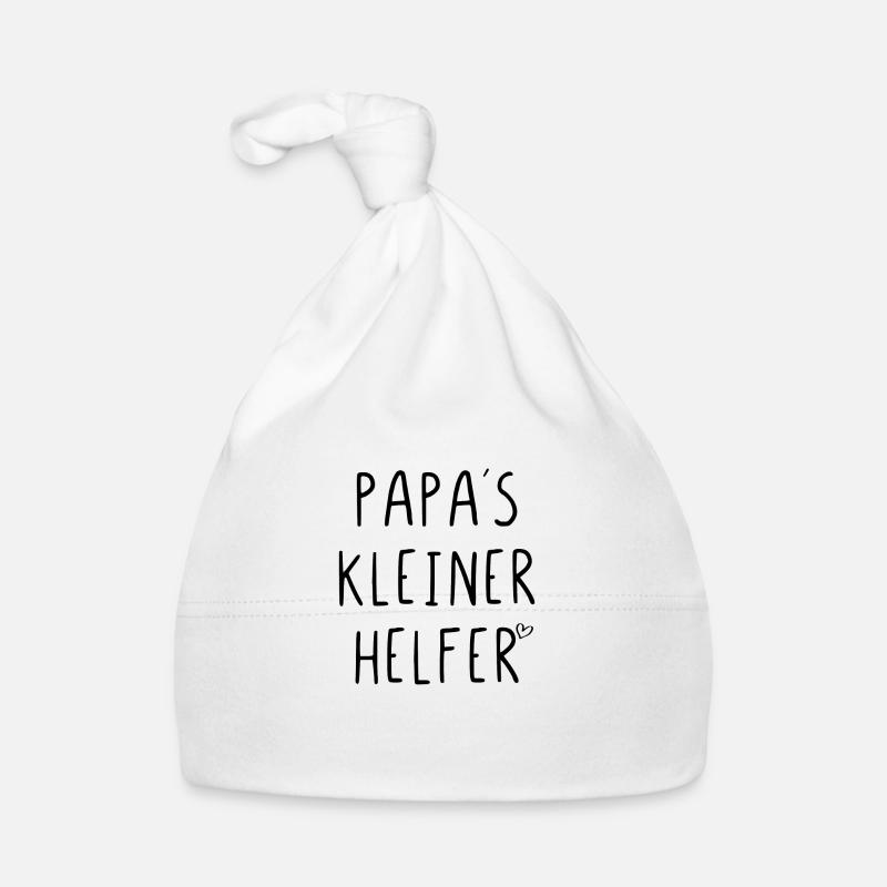 Papas kleiner Helfer Baby Bio-Mütze