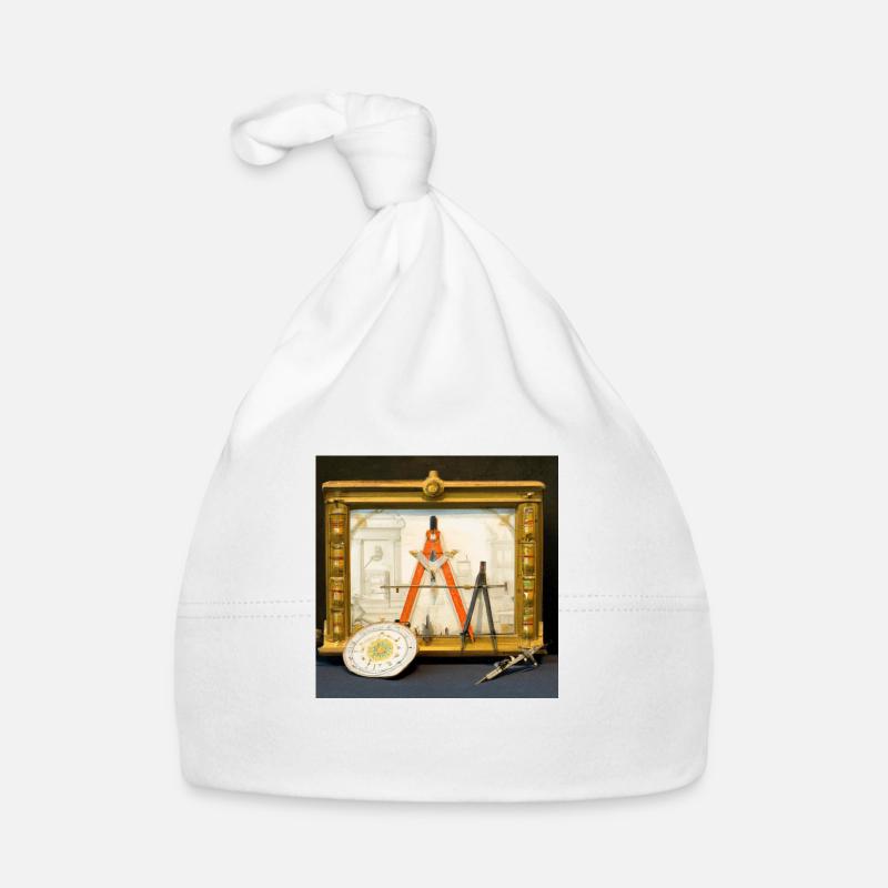 Freemason Architect Organic Baby Cap