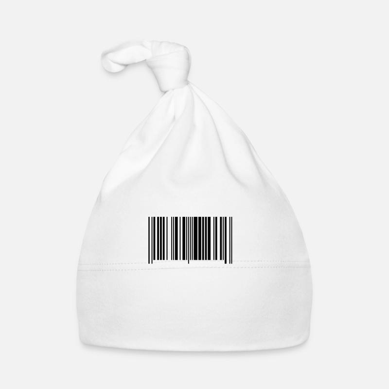 Fabriqué en 2000 Barcode Cadeau Bonnet bio Bébé