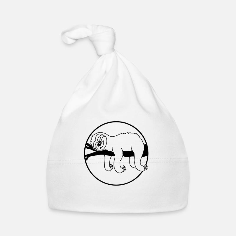 Bande dessinée Branch Sleep Sloth Bonnet bio Bébé