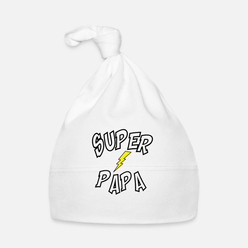 Super Papa Baby Bio-Mütze