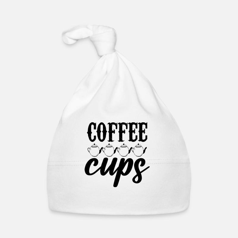 Coffee Cups Baby Bio-Mütze