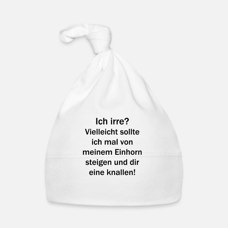 ich irre? Baby Bio-Mütze