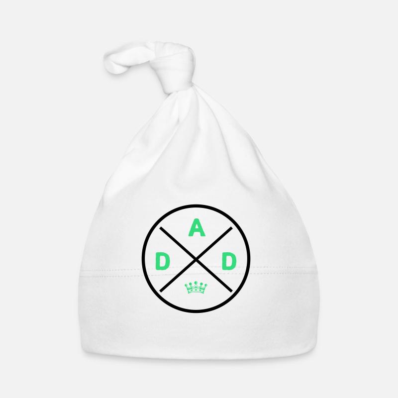 Dad King Organic Baby Cap