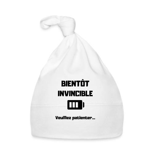 BIENTOT INVINCIBLE BLACK - Bonnet bio Bébé