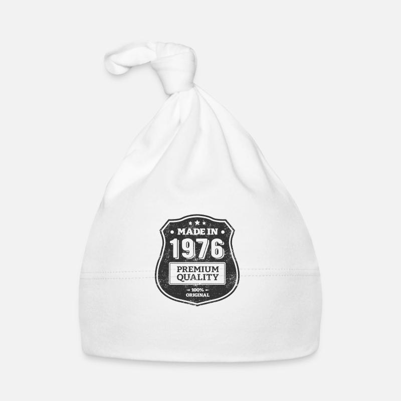 MADE IN 1976 Organic Baby Cap