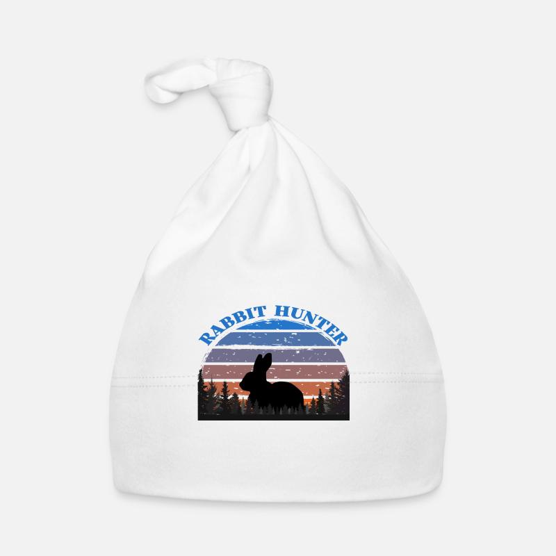 Chasseur de lapins Bonnet bio Bébé