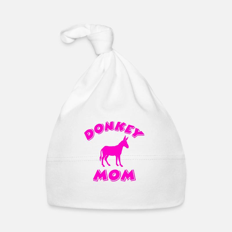 Esel Baby Bio-Mütze