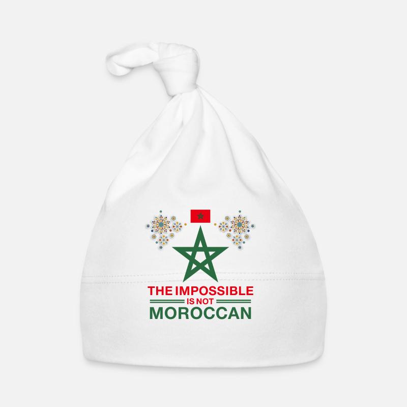 Maroc - The impossible is not Moroccan Bonnet bio Bébé