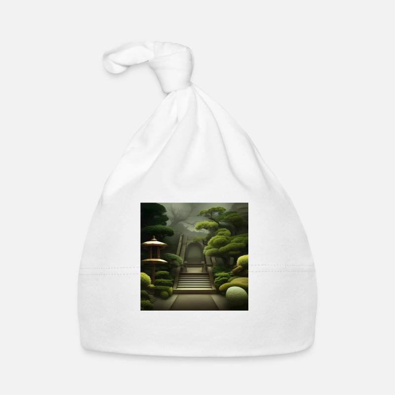 Blossom bonzai trees Organic Baby Cap