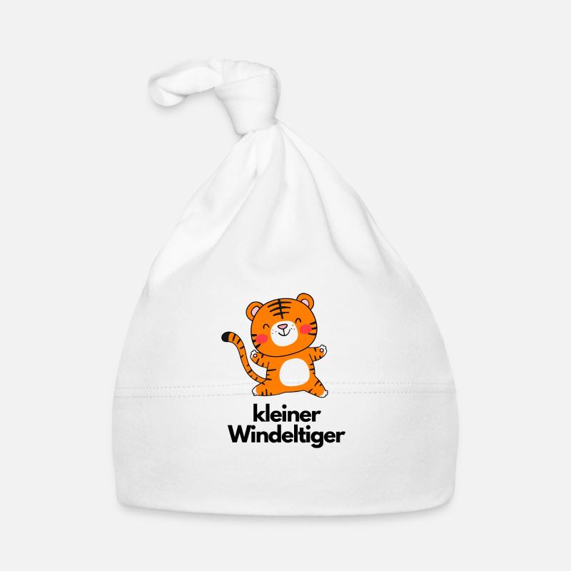 kleiner Windeltiger Baby Bio-Mütze