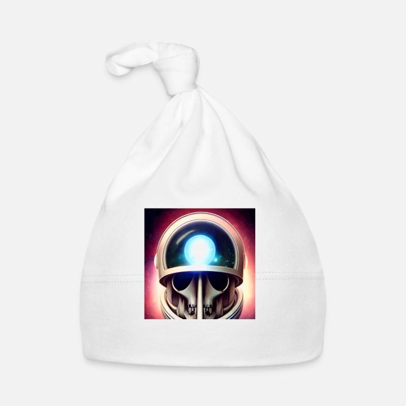 Héros de l’espace - Bonnet bio Bébé - blanc