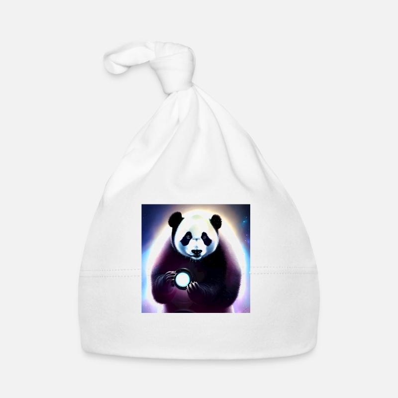 A panda for every heart Organic Baby Cap