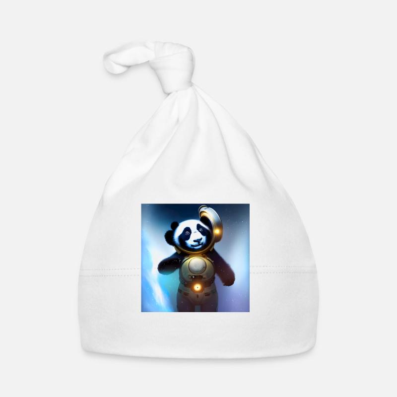 A panda for every heart Organic Baby Cap