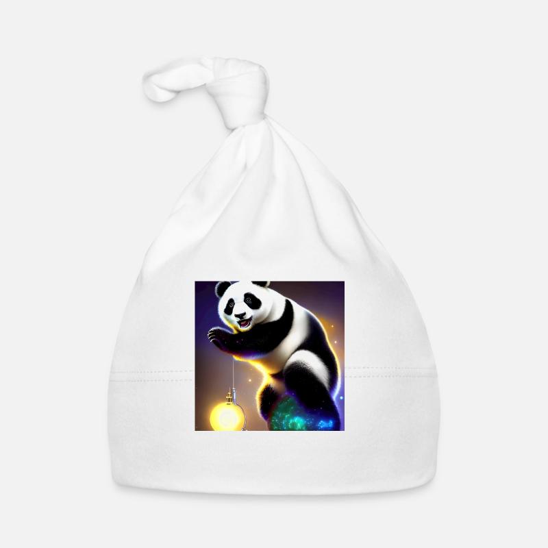 A panda for every heart Organic Baby Cap