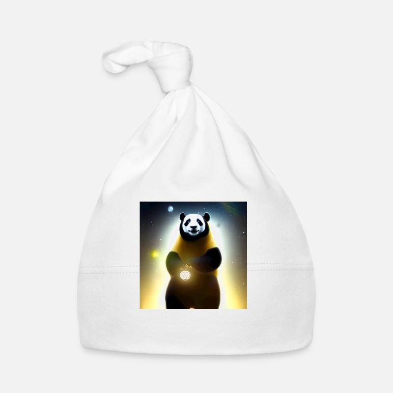 A panda for every heart Organic Baby Cap