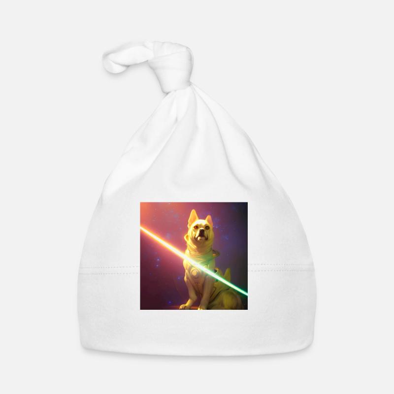 Le chien de l’univers Bonnet bio Bébé