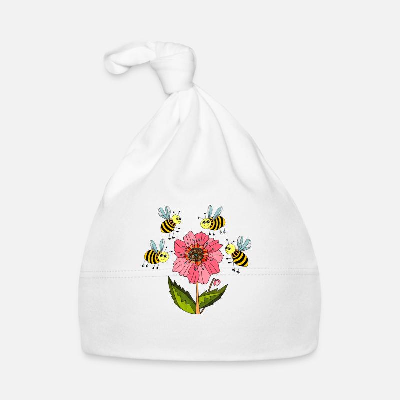 Insects Organic Baby Cap