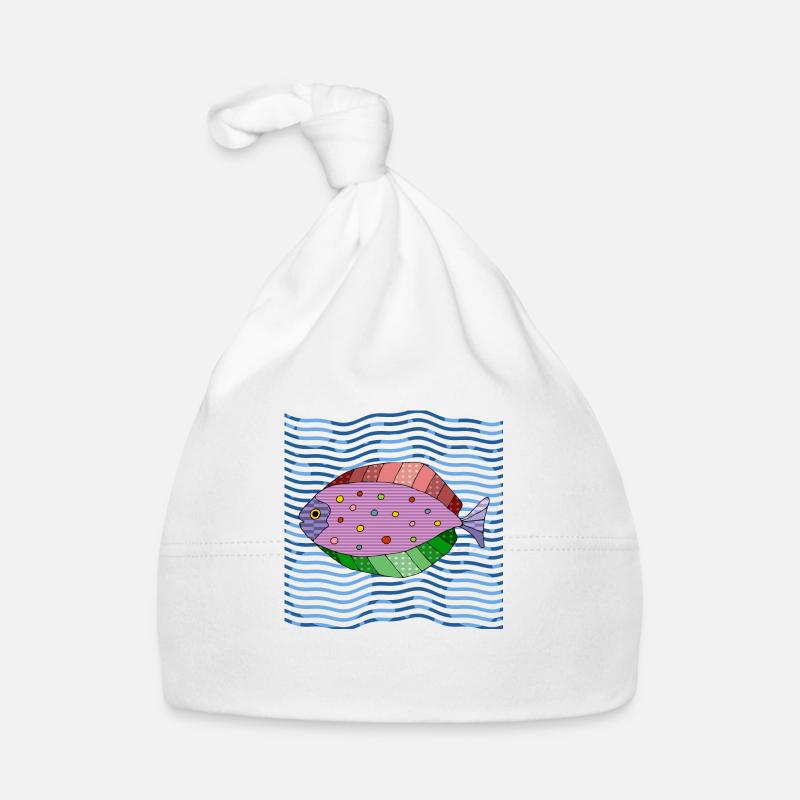 Fish Organic Baby Cap