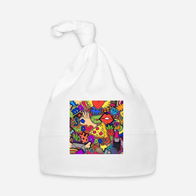 Kunstwerk Baby Bio-Mütze