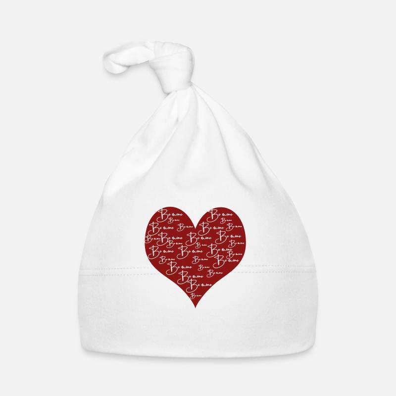 Be mine rot Baby Bio-Mütze