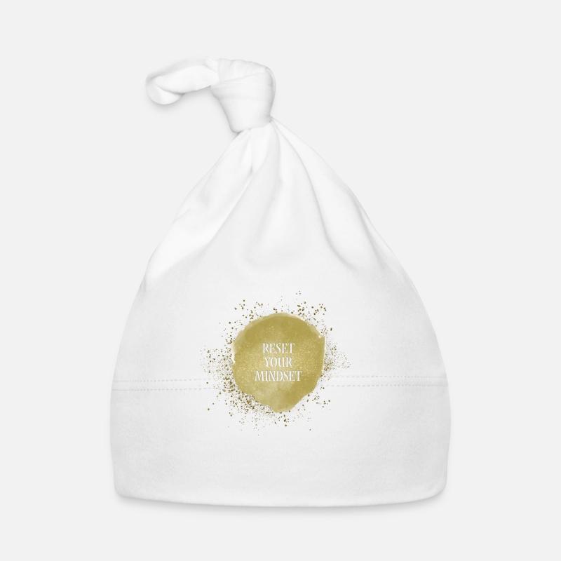 Reset your mindset Organic Baby Cap