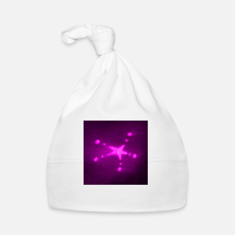 LILA STERN Baby Bio-Mütze