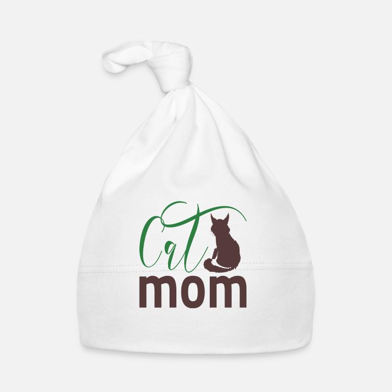 Maman chat Bonnet bio Bébé