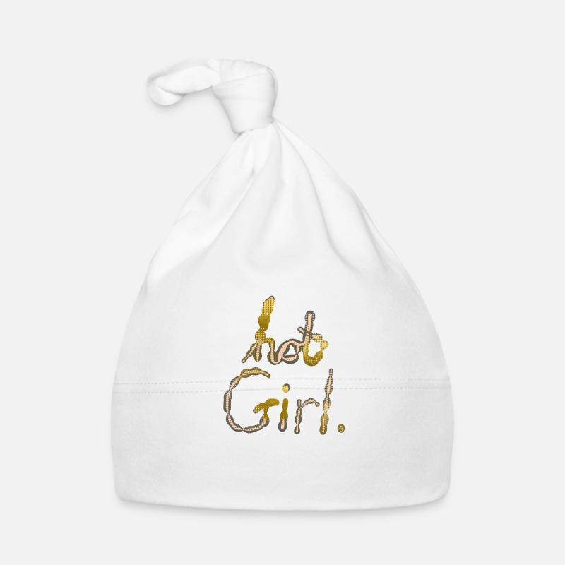 HEISSES MÄDCHEN Baby Bio-Mütze