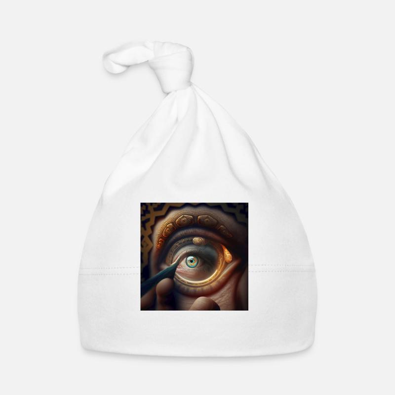 the eye by daniel costa 2 Organic Baby Cap