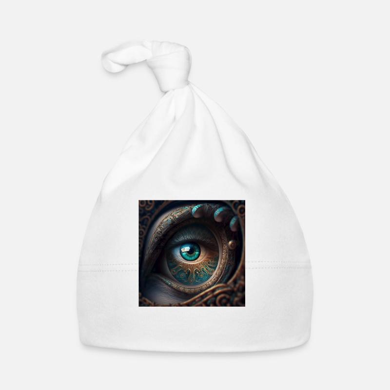 the eye by daniel costa 3 Organic Baby Cap