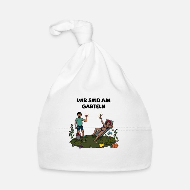 WE ARE AT THE GARTELN Organic Baby Cap