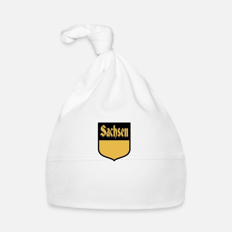 Sachsen Wappen Baby Bio-Mütze