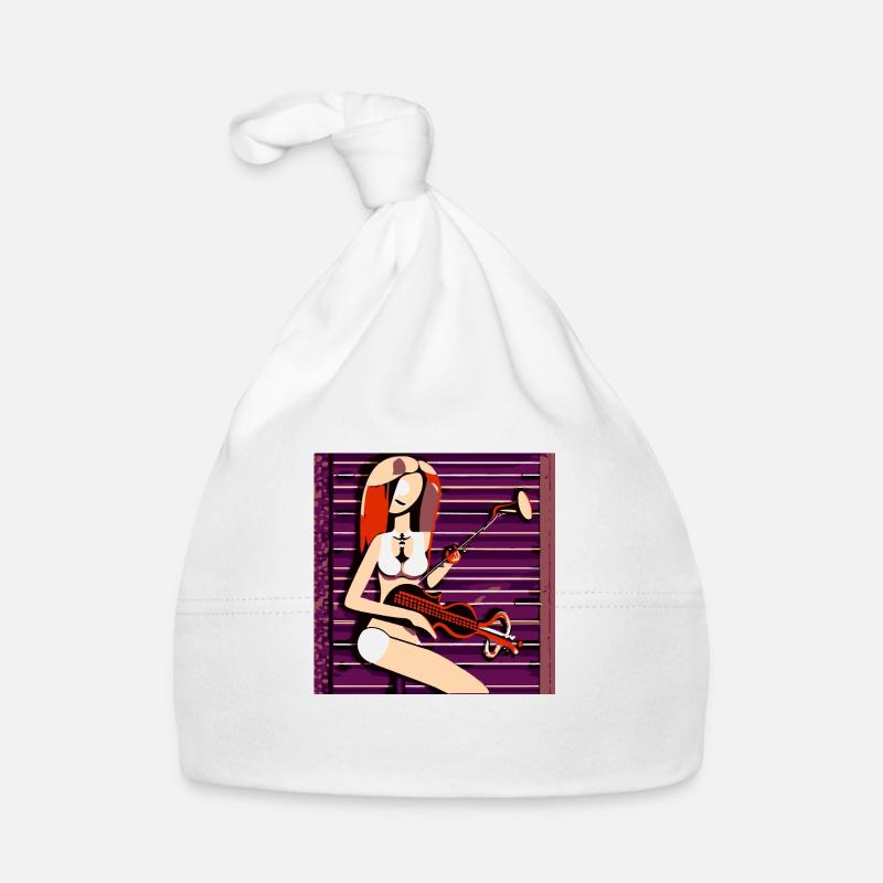 Musik-Mädchen Baby Bio-Mütze