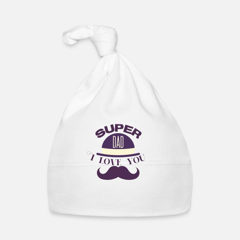 Super vader Bio-muts voor baby's