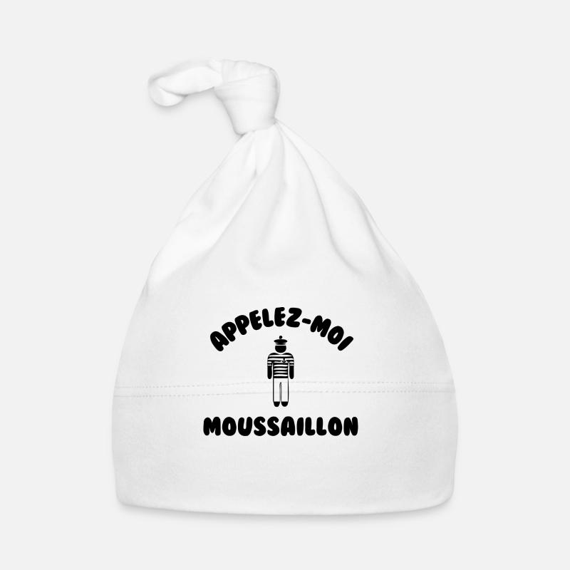 Appelez moi moussaillon Bonnet bio Bébé