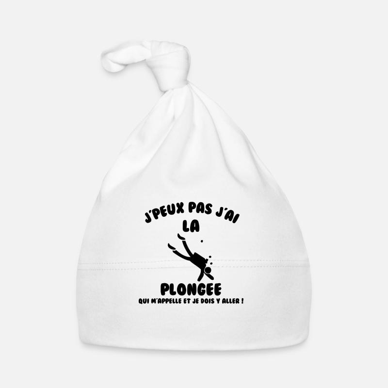 J’peux pas j’ai plongée Bonnet bio Bébé